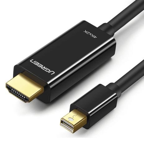 UGreen Cabo Mini Displayport Thunderbolt 1 2 P/ HDMI 1,5m Menor preço em UGreen Cabo Mini Displayport Thunderbolt 1 2 P/ HDMI 1,5m