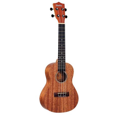Ukulele Acustico Shelby SU23M Concert - Mogno Menor preço em Ukulele Acustico Shelby SU23M Concert - Mogno