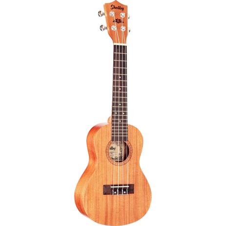 Ukulele Concert Shelby SU23M Acustico Mogno Satin Menor preço em Ukulele Concert Shelby SU23M Acustico Mogno Satin