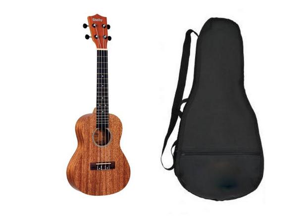Ukulele Concerto Shelby SU23M e Capa é boa?