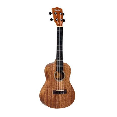 Ukulele Concerto Shelby SU23M Mogno - UK0037 Menor preço em Ukulele Concerto Shelby SU23M Mogno - UK0037