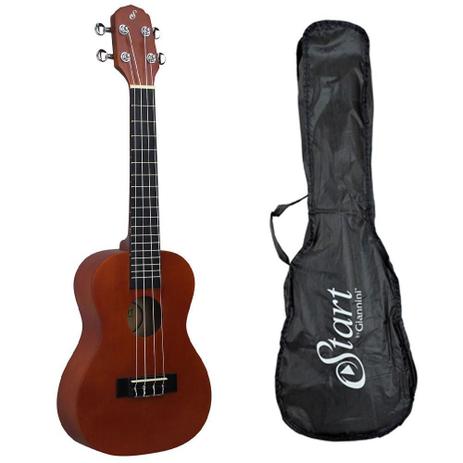 Ukulele Giannini Concert Uks 23 Ns Acústico Com Capa Menor preço em Ukulele Giannini Concert Uks 23 Ns Acústico Com Capa