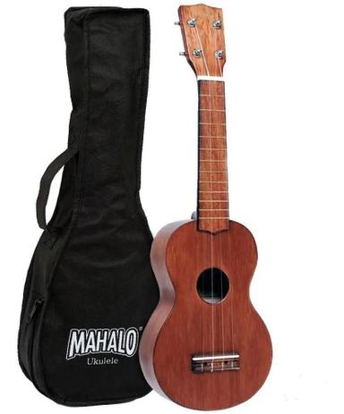 Ukulele Mahalo Mk1tbr Natural Mk1 + Bag 