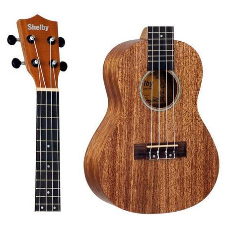 Ukulele Shelby Concerto Su23 Fosco Natural é boa?