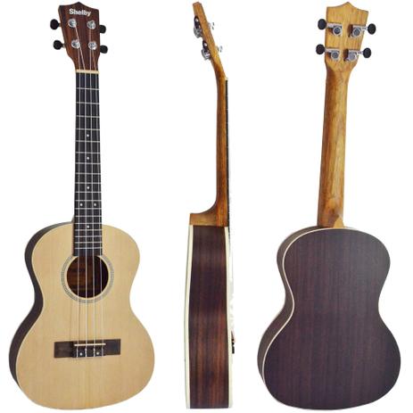 Ukulele Tenor Shelby SU25R STNT Satin Natural Jacarandá - Eagle Menor preço em Ukulele Tenor Shelby SU25R STNT Satin Natural Jacarandá - Eagle