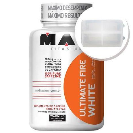 Ultimate Fire White - 120 cápsulas + Porta Cápsulas transparente - Max Titanium é ruim? Ultimate Fire White - 120 cápsulas + Porta Cápsulas transparente - Max Titanium é boa?