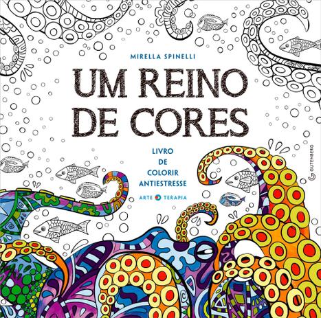 Um reino de cores - Livro de colorir antiestresse Menor preço em Um reino de cores - Livro de colorir antiestresse