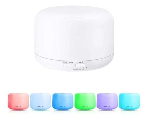 Umidificador de Ar Aromatizador Difusor de Aromas Luminária Abajur 7 Cores Led 500ml Com Controle Menor preço em Umidificador de Ar Aromatizador Difusor de Aromas Luminária Abajur 7 Cores Led 500ml Com Controle