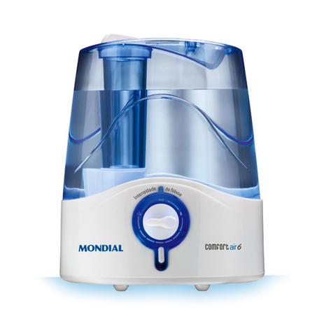 Umidificador de ar Ultrassônico Mondial Comfort Air 6 UA-07 Bivolt Menor preço em Umidificador de ar Ultrassônico Mondial Comfort Air 6 UA-07 Bivolt