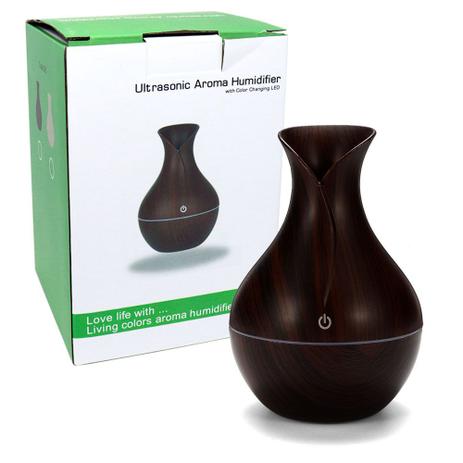 Umidificador Difusor de Ar Purificador Elétrico Ultrassônico Aroma LE-2122 Lelong Led Rgb Escura Menor preço em Umidificador Difusor de Ar Purificador Elétrico Ultrassônico Aroma LE-2122 Lelong Led Rgb Escura