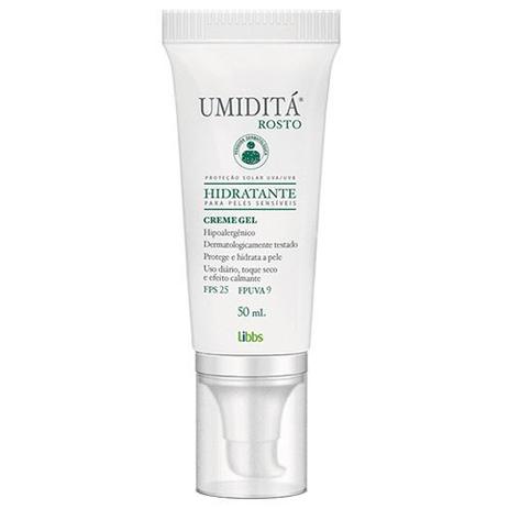 Umiditá Rosto Gel-Creme Hidrat p/ Peles Sensíveis FPS25 50mL - UMIDITA Menor preço em Umiditá Rosto Gel-Creme Hidrat p/ Peles Sensíveis FPS25 50mL - UMIDITA