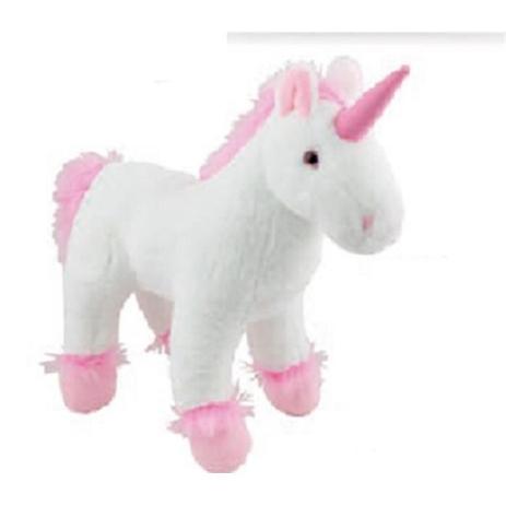 Unicornio de pelucia branco bichinho do bebe antialergico lavavel - Gimp Menor preço em Unicornio de pelucia branco bichinho do bebe antialergico lavavel - Gimp