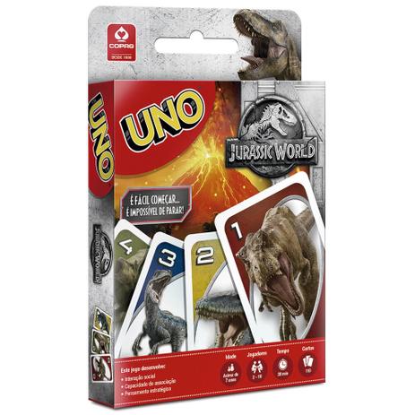 Uno Jurassic World - Jogo de Cartas - Copag é boa?