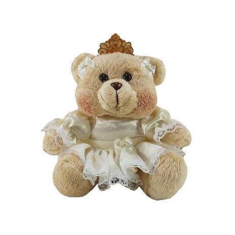 Ursa Soft Média Vestido Palha Renda com Coroa - Mury baby Menor preço em Ursa Soft Média Vestido Palha Renda com Coroa - Mury baby