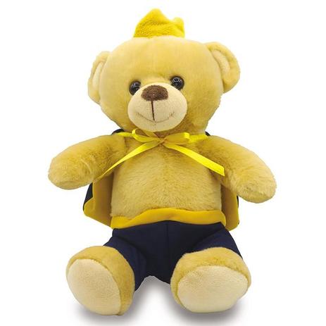 Menor preço em Urso de Pelúcia 30cm - Príncipe Azul - Unik Toys