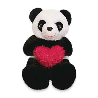 Urso Panda Apaixonado de Pelúcia 26 cm - Mirante brasil Menor preço em Urso Panda Apaixonado de Pelúcia 26 cm - Mirante brasil