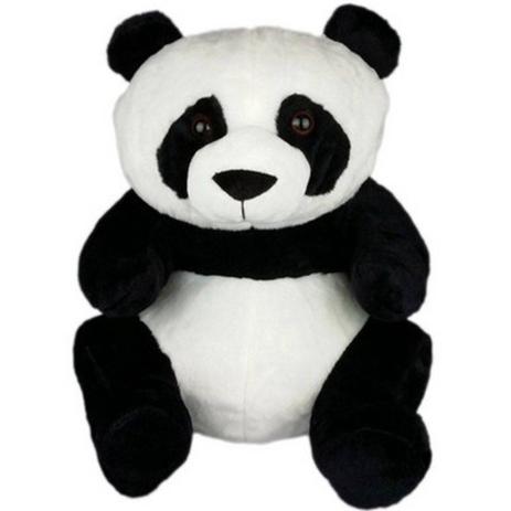 Urso Panda De Pelúcia - 45 cm - Village Menor preço em Urso Panda De Pelúcia - 45 cm - Village