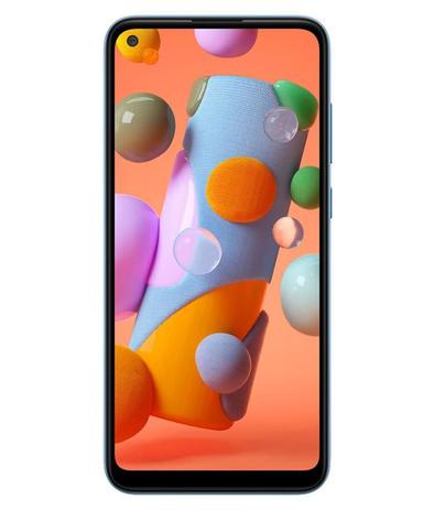 Menor preço em Usado: Samsung Galaxy A11 64GB Azul Muito Bom - Trocafone
