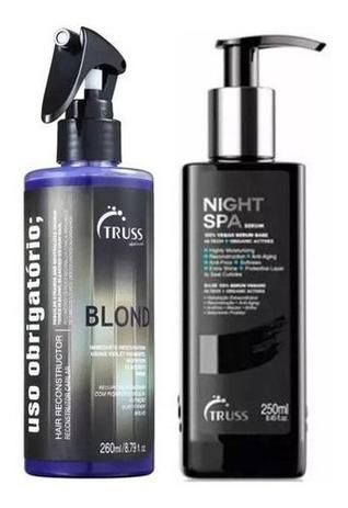 Uso Obrigatório Blond 260ml E Night Spa 250ml Truss Menor preço em Uso Obrigatório Blond 260ml E Night Spa 250ml Truss