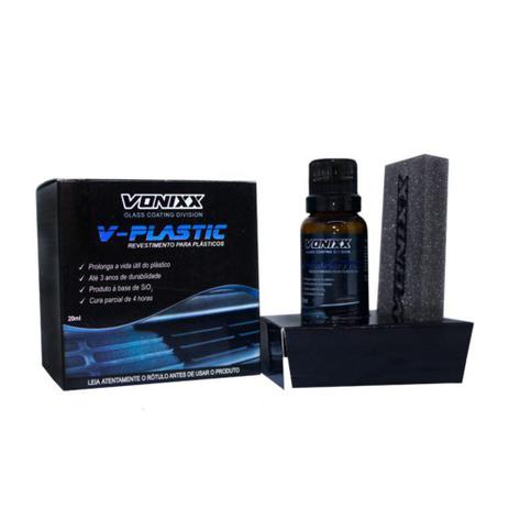 V-plastic 20ml vonixx - vitrificador de plásticos Menor preço em V-plastic 20ml vonixx - vitrificador de plásticos