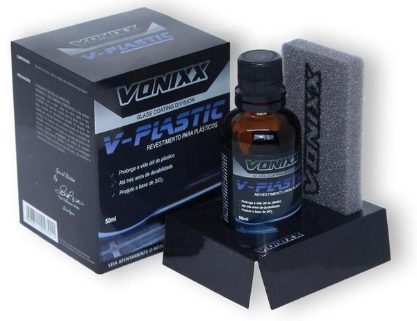 V-PLASTIC 50ML - COATING VITRIFICADOR DE PLçSTICOS - VONIXX Menor preço em V-PLASTIC 50ML - COATING VITRIFICADOR DE PLçSTICOS - VONIXX