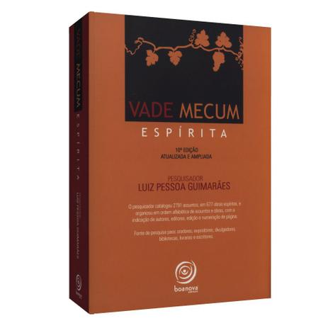 Vade Mecum Espírita - Ed. boa nova Menor preço em Vade Mecum Espírita - Ed. boa nova