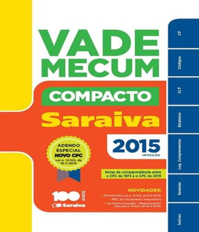 Vade Mecum Saraiva Compacto Espiral - 2015 - 14 Ed é ruim? Vade Mecum Saraiva Compacto Espiral - 2015 - 14 Ed é boa?