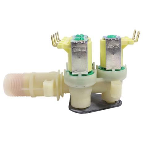 Valvula 3 vias lavadora brastemp eletron electrolux 127v emicol com gaxeta Menor preço em Valvula 3 vias lavadora brastemp eletron electrolux 127v emicol com gaxeta