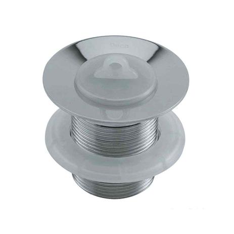 Válvula de escoamento para tanque sem ladrão 1.1/2” DN40 cromado Deca Menor preço em Válvula de escoamento para tanque sem ladrão 1.1/2” DN40 cromado Deca