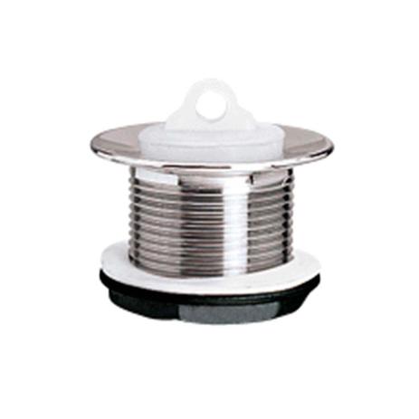 Válvula de escoamento para tanque sem ladrão 1.1/4” cromada Forusi Menor preço em Válvula de escoamento para tanque sem ladrão 1.1/4” cromada Forusi