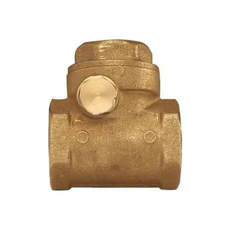 Válvula de Retenção Horizontal Portinhola 1.1/2” Latonado - Wog é boa?