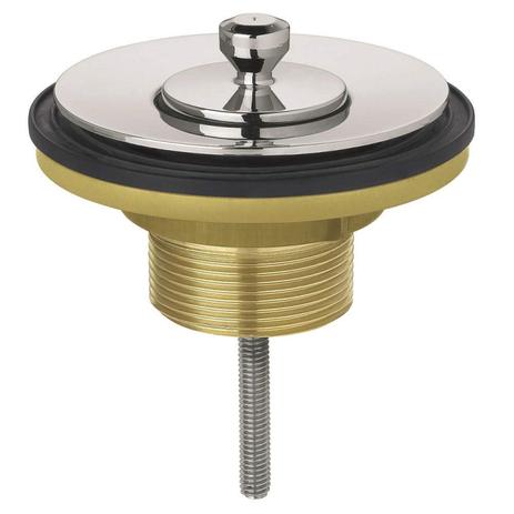 Válvula de Saída DÁgua Universal para Lavatório com Tampa de Metal Docol Cromado Menor preço em Válvula de Saída DÁgua Universal para Lavatório com Tampa de Metal Docol Cromado