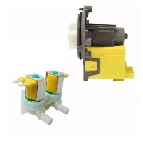 Válvula DUPLA E ELETROBOMBA 110v PARA Máquina DE Lavar ROUPAS BRASTEMP CONSUL E COLORMAQ - Emicol Menor preço em Válvula DUPLA E ELETROBOMBA 110v PARA Máquina DE Lavar ROUPAS BRASTEMP CONSUL E COLORMAQ - Emicol