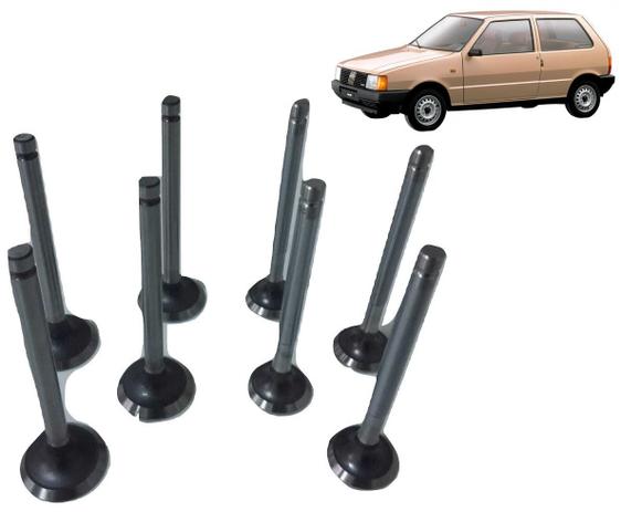 Válvulas Admissão / Escape (Jogo 8 peças) FIAT 1050 1300 UNO 1.0 1.3 - Trw Menor preço em Válvulas Admissão / Escape (Jogo 8 peças) FIAT 1050 1300 UNO 1.0 1.3 - Trw