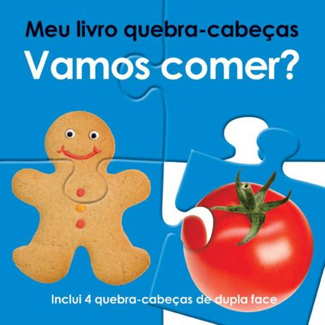 Vamos Comer Meu Livro Quebra-Cabeças - Zastras Menor preço em Vamos Comer Meu Livro Quebra-Cabeças - Zastras