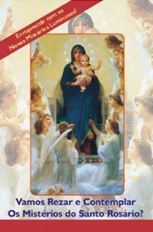 Vamos rezar e contemplar os misterios do santo rosario - Animacao Menor preço em Vamos rezar e contemplar os misterios do santo rosario - Animacao