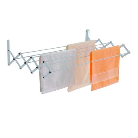 Varal Aço 77cm Sanfonado 7000 Maxeb Menor preço em Varal Aço 77cm Sanfonado 7000 Maxeb