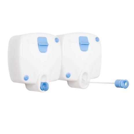 Varal automático Rotoflex 2 Módulos de polipropileno branco Secalux Menor preço em Varal automático Rotoflex 2 Módulos de polipropileno branco Secalux