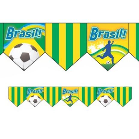 Varal de Bandeirinhas Copa do Mundo 10 unidades - Festabox Menor preço em Varal de Bandeirinhas Copa do Mundo 10 unidades - Festabox