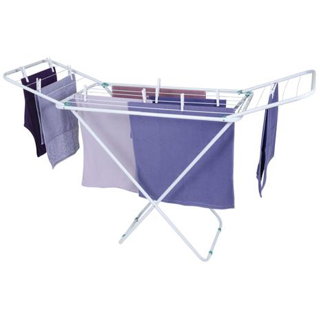 Varal De Chão Com Abas Retrátil Roupas Intimas Apartamento Articulado Mini Aço Branco Portátil Mor Menor preço em Varal De Chão Com Abas Retrátil Roupas Intimas Apartamento Articulado Mini Aço Branco Portátil Mor