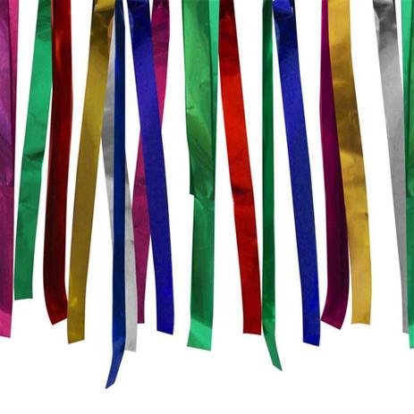 Varal de Fitas Metalizadas Colorido 10 metros - Festabox Menor preço em Varal de Fitas Metalizadas Colorido 10 metros - Festabox