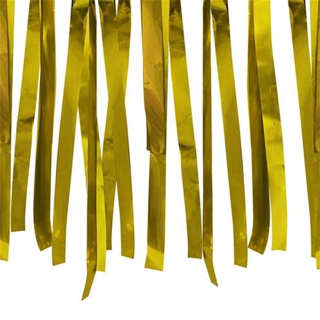 Varal de Fitas Metalizadas Dourado 10 metros - Festabox Menor preço em Varal de Fitas Metalizadas Dourado 10 metros - Festabox