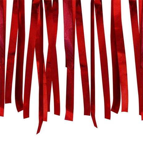 Varal de Fitas Metalizadas Vermelho 10 metros - Festabox Menor preço em Varal de Fitas Metalizadas Vermelho 10 metros - Festabox
