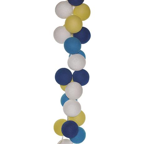 Varal de Luz LED CORMILU Azul Amarelo Monte Carlo 35 bolas 110V é boa?
