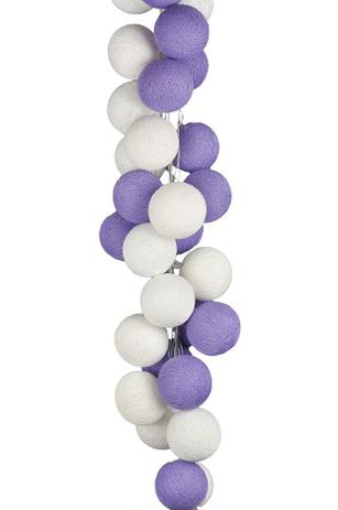 Varal de Luz LED CORMILU branco roxo Adelaide 55 bolas 220V é boa?