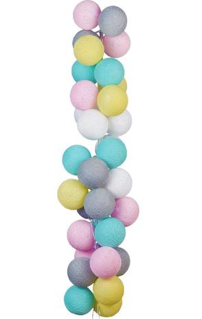 Varal de Luz LED CORMILU Rosa Creme Roxo Praga 55 bolas 110V é boa?