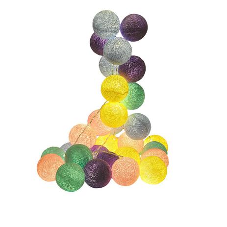 Varal de Luz LED CORMILU Tons Neutros Chá de bebê California 35 bolas 220V é boa?