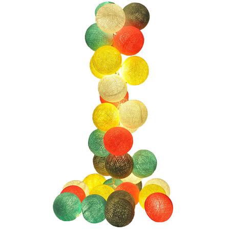 Varal de Luz LED CORMILU Turquesa Pink Moscou 35 bolas 220V é boa?