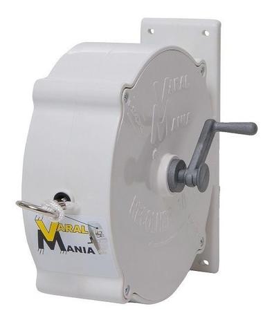 Varal De Parede Muro Recolhível Retrátil 30 Metros - Mania Menor preço em Varal De Parede Muro Recolhível Retrátil 30 Metros - Mania