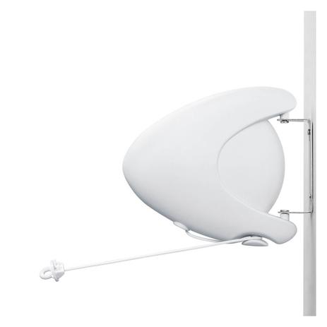 Varal De Parede Recolhível Retrátil Para Fixar de Lavanderia 15m Branco - Ordene Menor preço em Varal De Parede Recolhível Retrátil Para Fixar de Lavanderia 15m Branco - Ordene